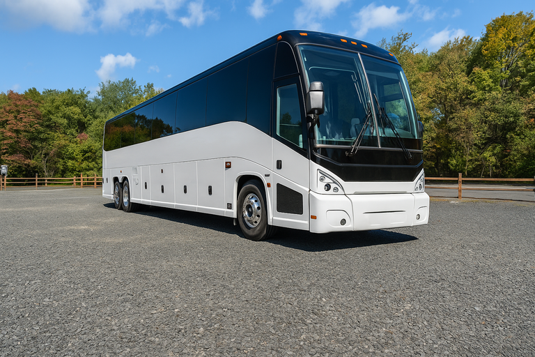 Pleasanton Coach Bus Service 56 Passenger Coach Bus