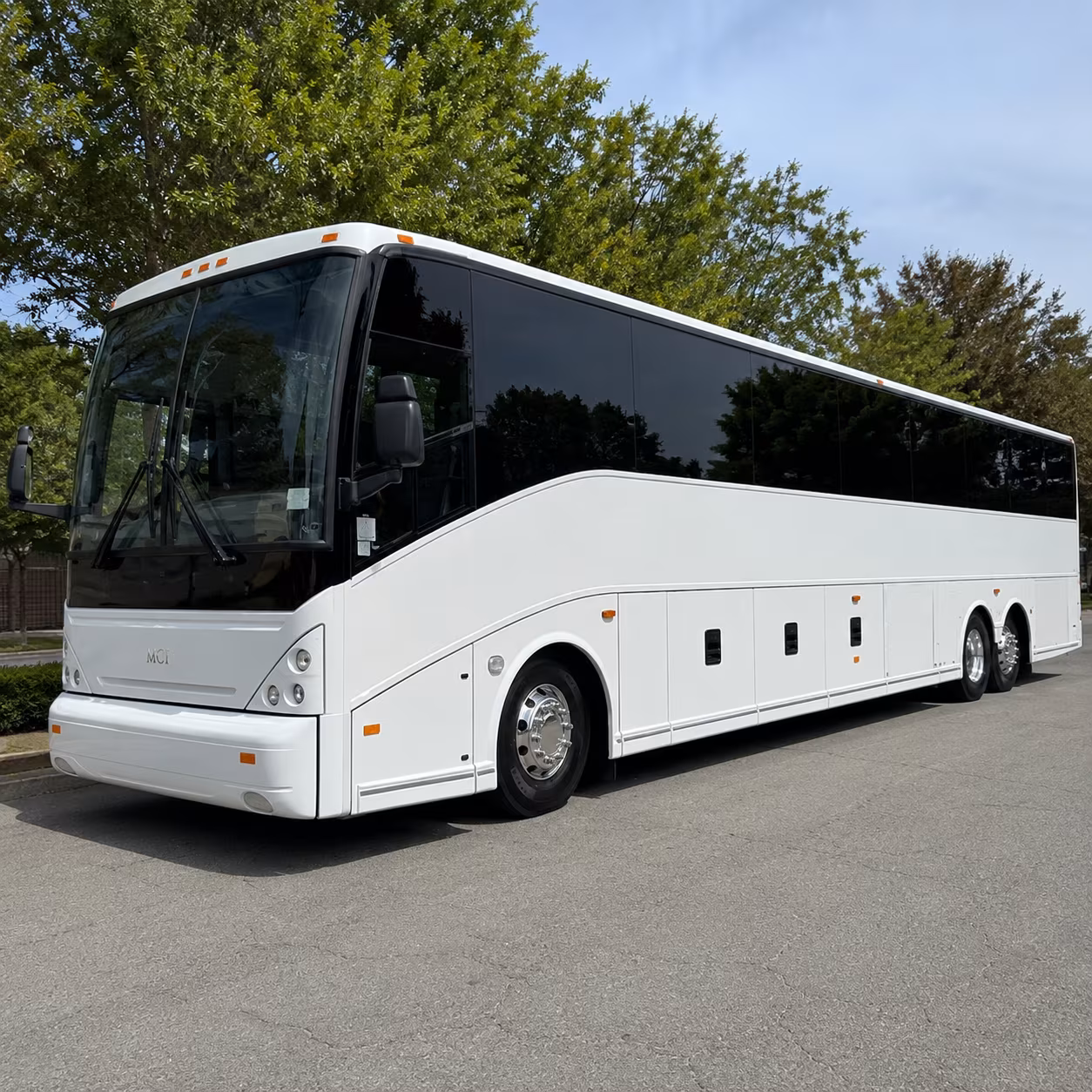 bus rental options for pleasanton trips