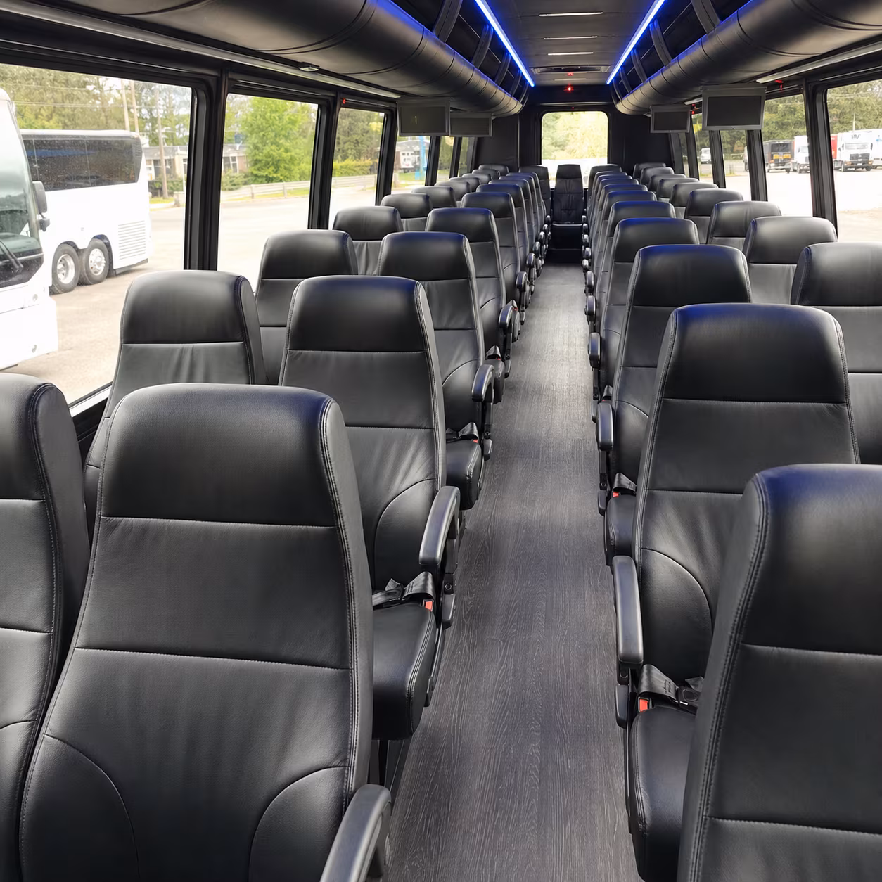 pleasanton concert transportation onboard seating