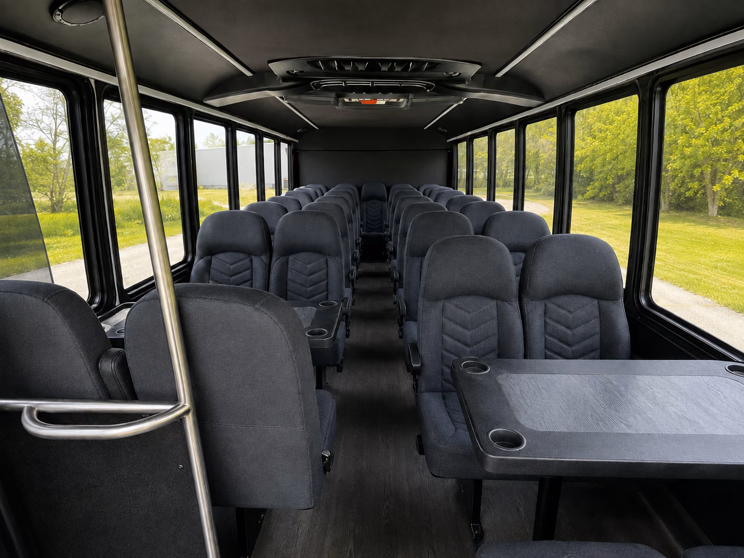 pleasanton religious group transportation onboard seating