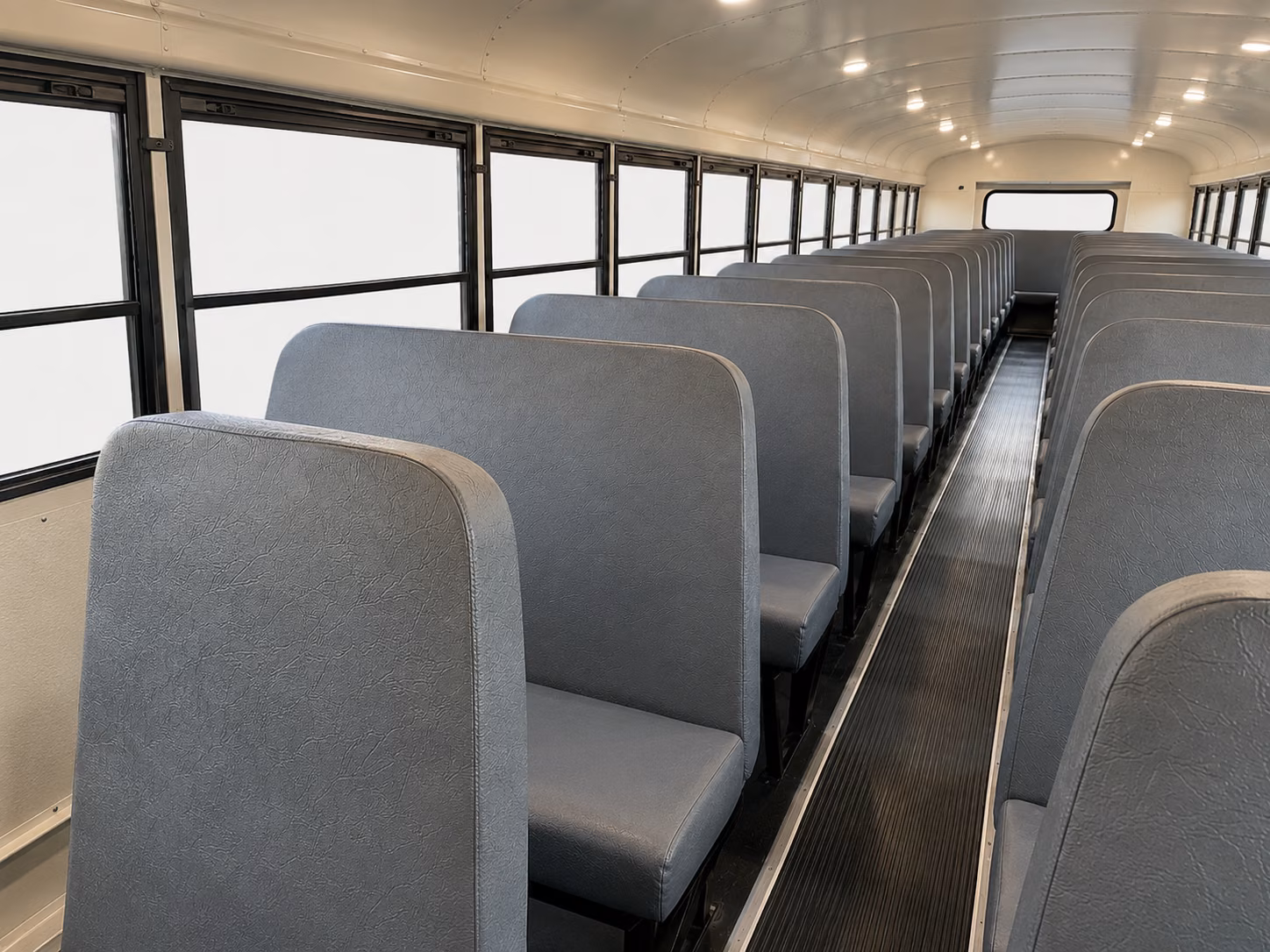 pleasanton school bus interior