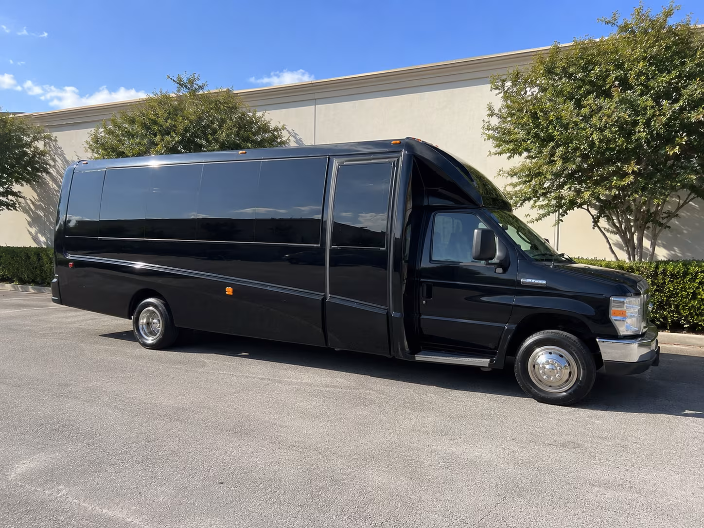 pleasanton wedding party bus rental