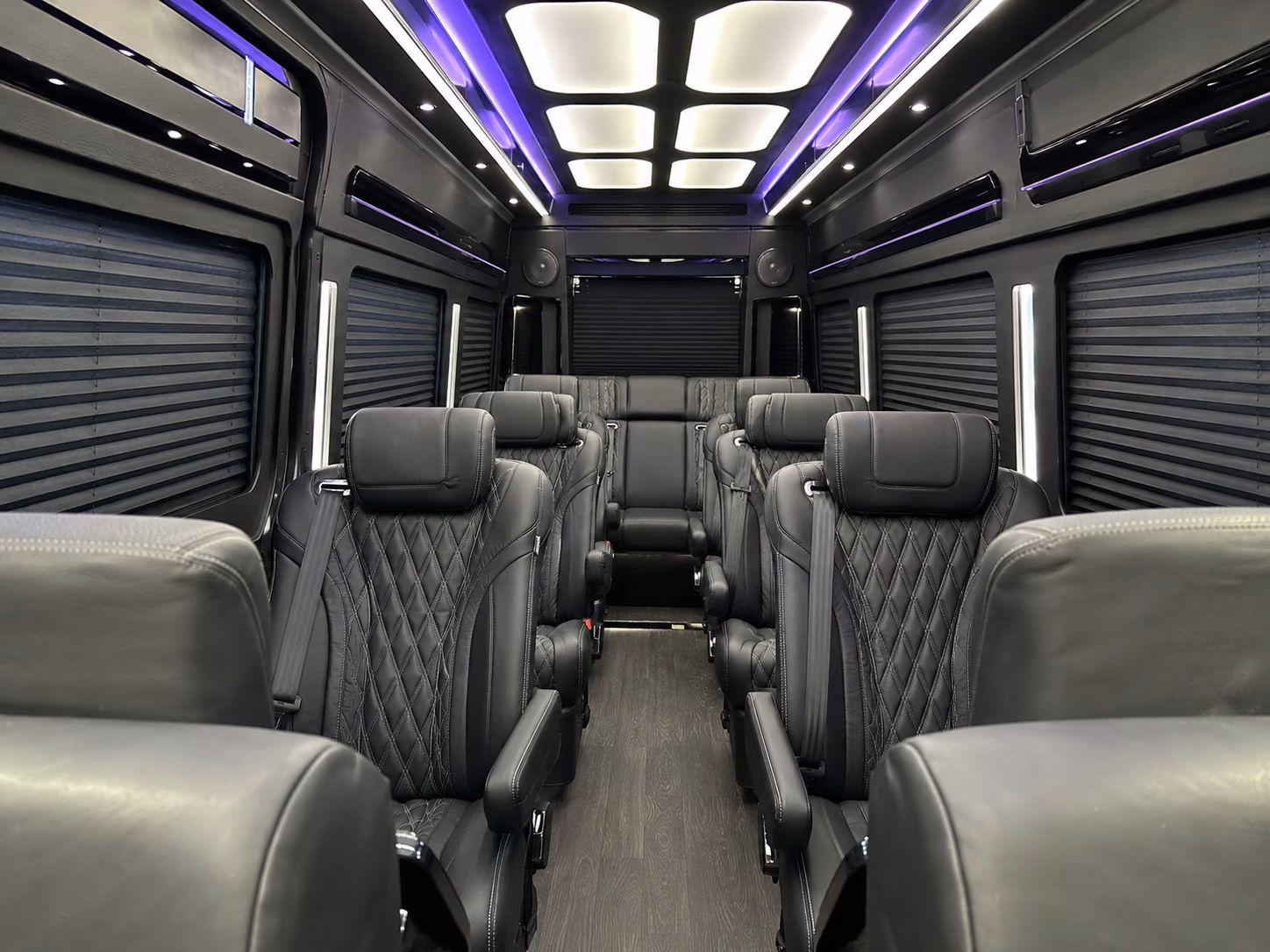 pleasanton wedding transportation onboard seating